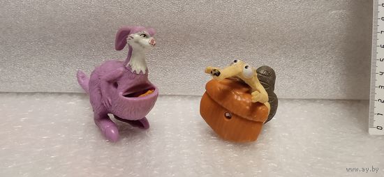 Коллекционные игрушки из Макдональдс. Ледниковый период 4. 2012 г.17