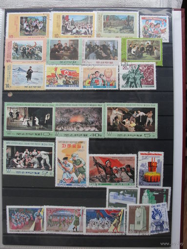 Продажа коллекции с 1 рубля! Культура и искусство на почтовых марках мира.