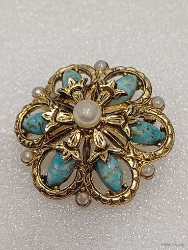 Все лоты с 1р.Редкая шикарная Брошь