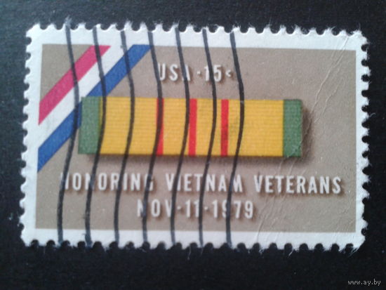 США 1979 нашивка ветеранам войны во Вьетнаме