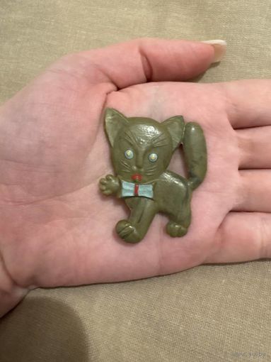 Кот котик котёнок значок