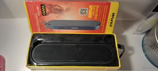 Колонка беспроводная AWEI рабочая отличная.