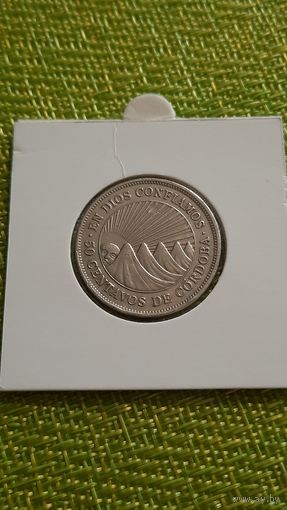 Никарагуа 50 сентаво 1974 г ( Франсиско Эрнандес де Кордоба )