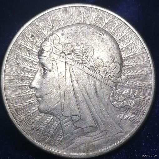 10 злотых 1932 Ядвига