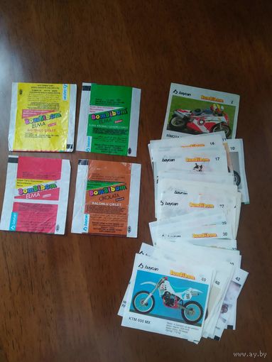 Вкладыши Bombibom. Бомбибом. 7 серия Цена за один-3 руб