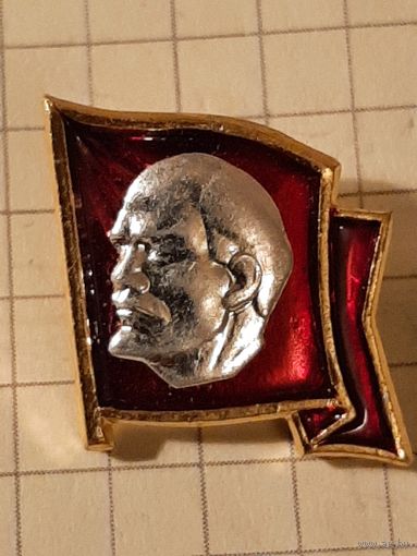 Значок Ленин.