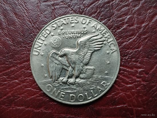 1 доллар США 1974 г. Без буквы.