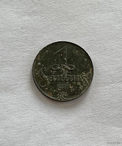 Латвия 1 сантим 1928