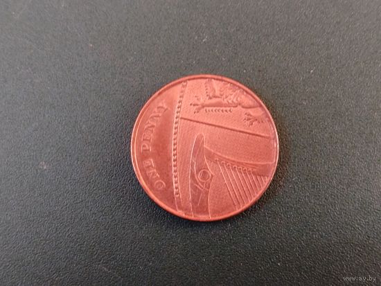 1 пенни Великобритания.