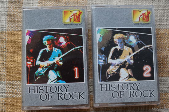 Аудиокассеты History Of Rock (2 части) [зарубежный рок]