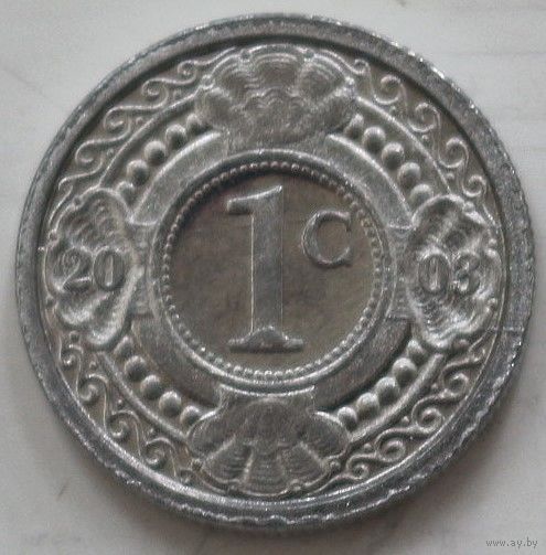 Нидерландские Антилы 1 цент 2003 год