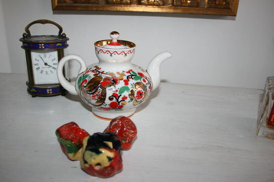 Чайник Ленинград ЛФЗ Ручная роспись