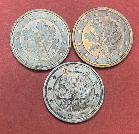 Германия, 2 евроцента - 2007ADJ