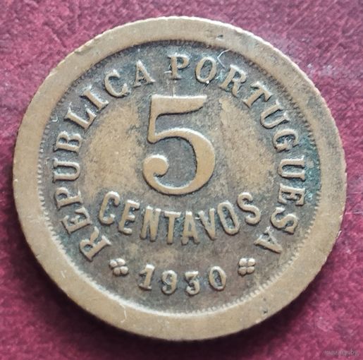 Кабо-Верде 5 сентаво, 1930