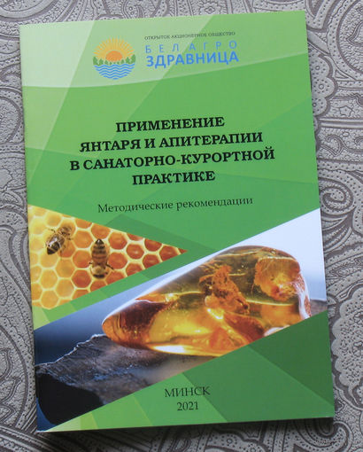 Применение янтаря и апитерапии в санаторно-курортной практике. Методические рекомендации.
