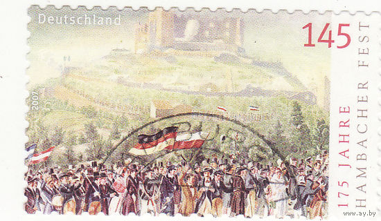 Майский праздник в замке Хамбах(1832) 2007 год