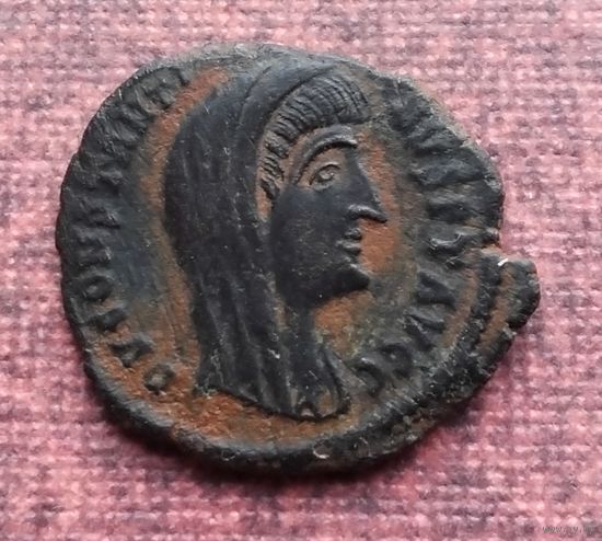 Римская империя до нач. V века, фоллис. Посмертная монета Константина I Великого (306-337 гг.) _22