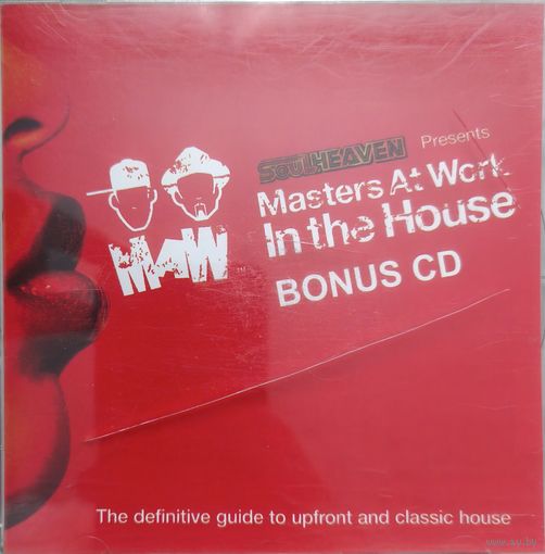 Soulheaven presents mastersatwork in the house (cdr)