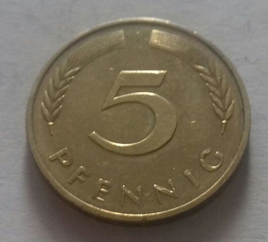 5 пфеннигов, Германия 1982 J