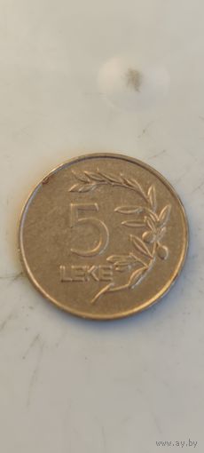 Албания 5 леке 1995