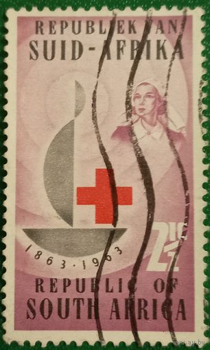 ЮАР 1963. 100 летие Красного креста
