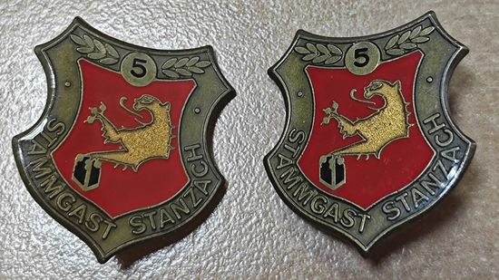 2 значка. Германия. Stammgast Stanzach