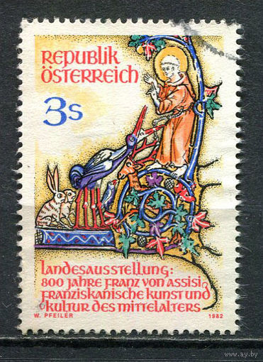 Австрия - 1982 - 250-летие Австрийского композитора Йозефа Гайдна - [Mi. 1703] - полная серия - 1 марка. Гашеная.  (Лот 8HG)-T41P15