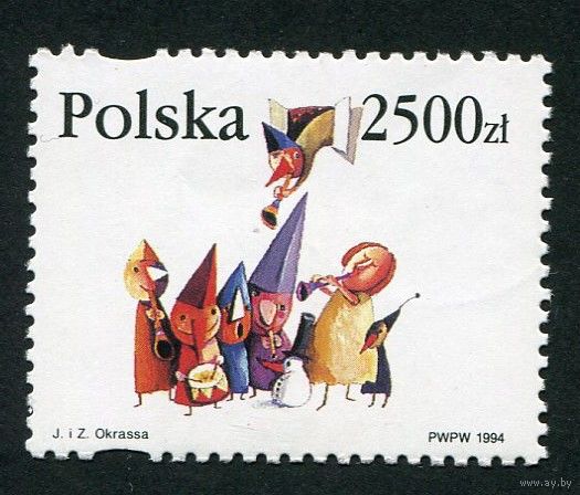 1994 Польша Рождество Новый год
