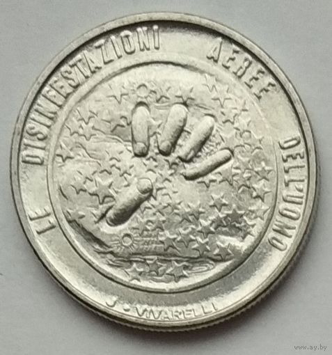 Сан-Марино 50 лир 1977 г. Экология. В холдере