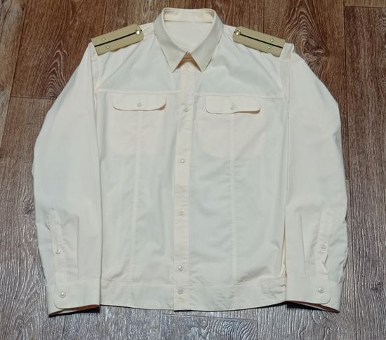 Рубашкас погонами офицерская ВМФ размер 52-54