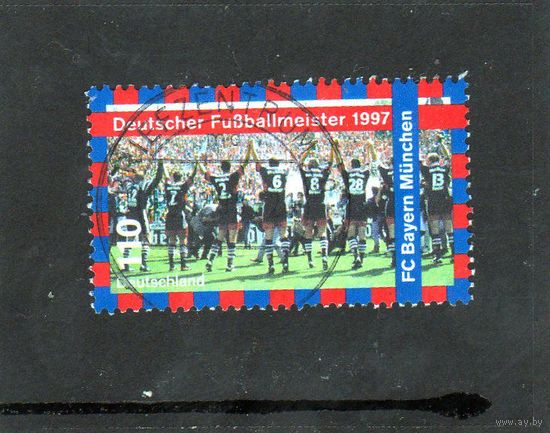 Германия. Ми-1958.Спорт.Бавария чемпион Бундеслиги по футболу.1997