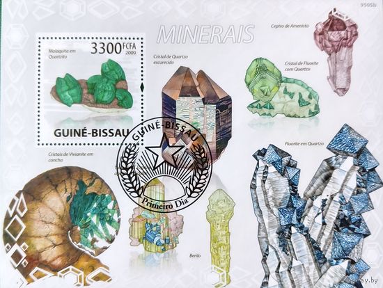 Гвинея-Биссау 2009. Минералы. Блок