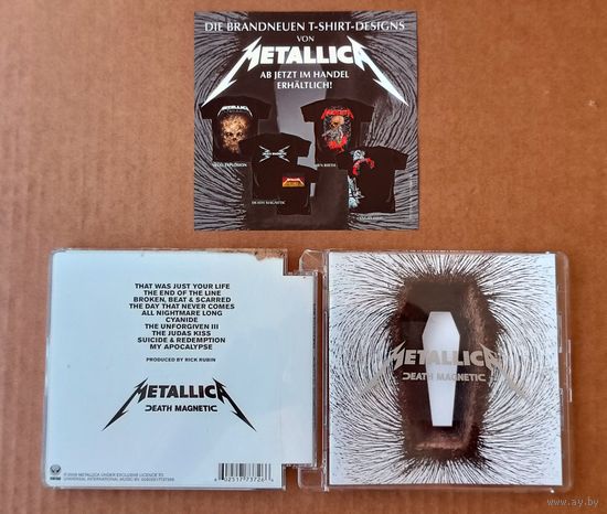 METALLICA - Death Magnetic (Super Jewel Box 2008 CD EUROPE)