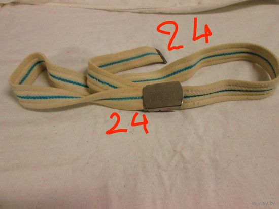 Ремень 1980-х ,Из посылок USА,Крсивая надпись