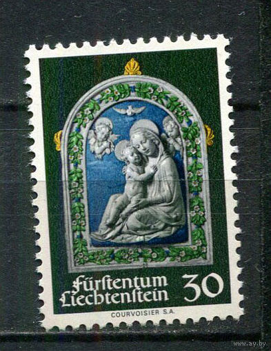 Лихтенштейн - 1971 - Рождество - [Mi. 555] - полная серия - 1 марка. MNH.  (Лот 85HP)-T2P44