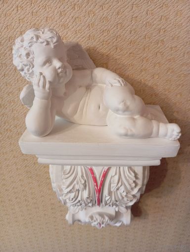 - КРОНШТЕЙН и АНГЕЛ Композиция 35х17х10 см гипс акрил