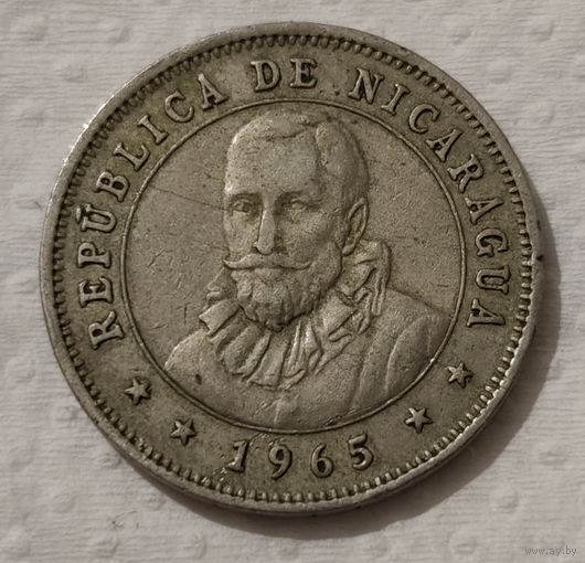Никарагуа 25 сентаво, 1965 (14-15-18)