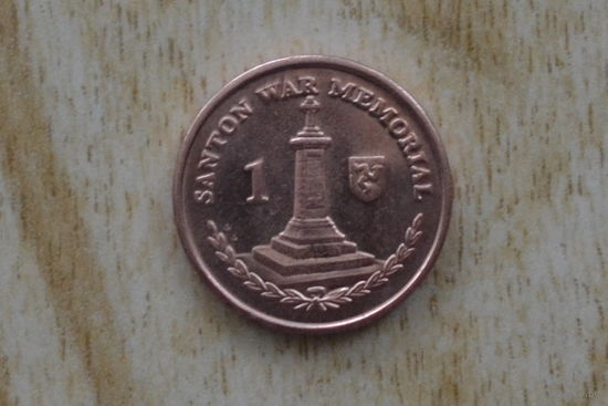 Остров Мэн 1 пенни 2016  АА