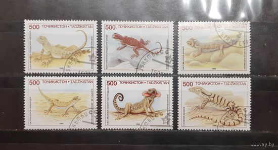 Таджикистан. 1994 год. Фауна. Пресмыкающиеся (1085)