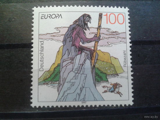 Германия 1997 Европа, сказка** Михель-1,4 евро