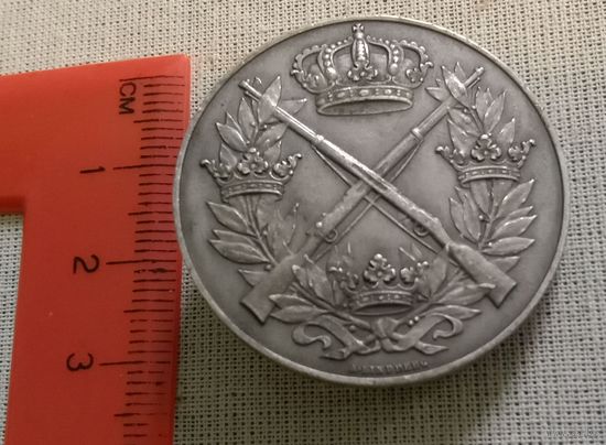 Старый военный знак "За Отличную Стрельбу". Швеция.