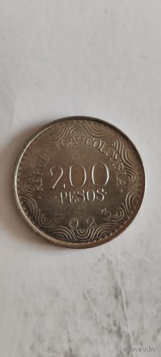 Колумбия 200 песос 2023
