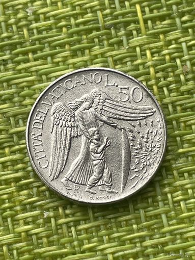 Ватикан 50 лир 1996 г