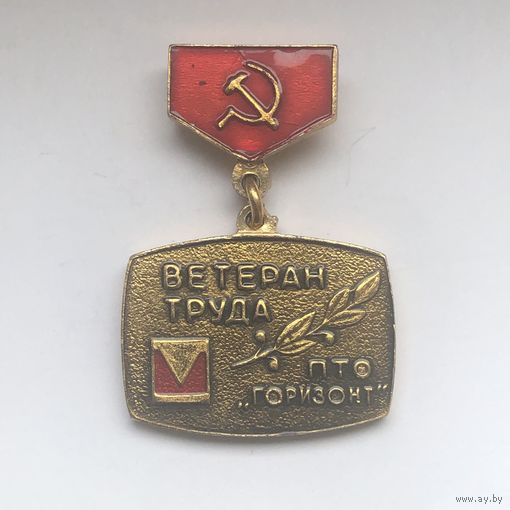 Ветеран труда ПТО Горизонт