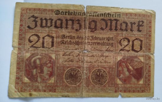 20 марок 1918