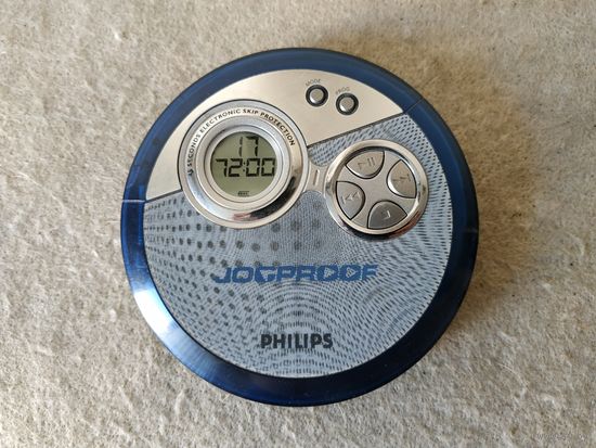 Портативный проигрыватель CD PHILIPS JOGPROOF AX3301/00C.