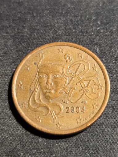 Франция 5 евроцентов 2004