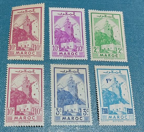 Марокко 1939-50 Архитектура