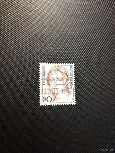 ФРГ.Стандарт. 1986г. гашеная