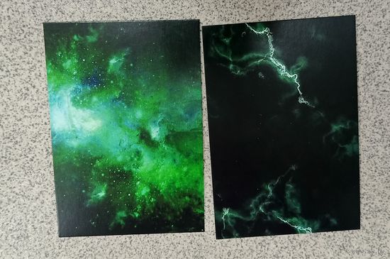 Календарики карманные 2025 2 шт галактика